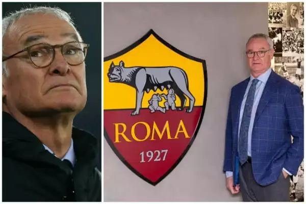 Claudio Ranieri Appointed As Roma Coach